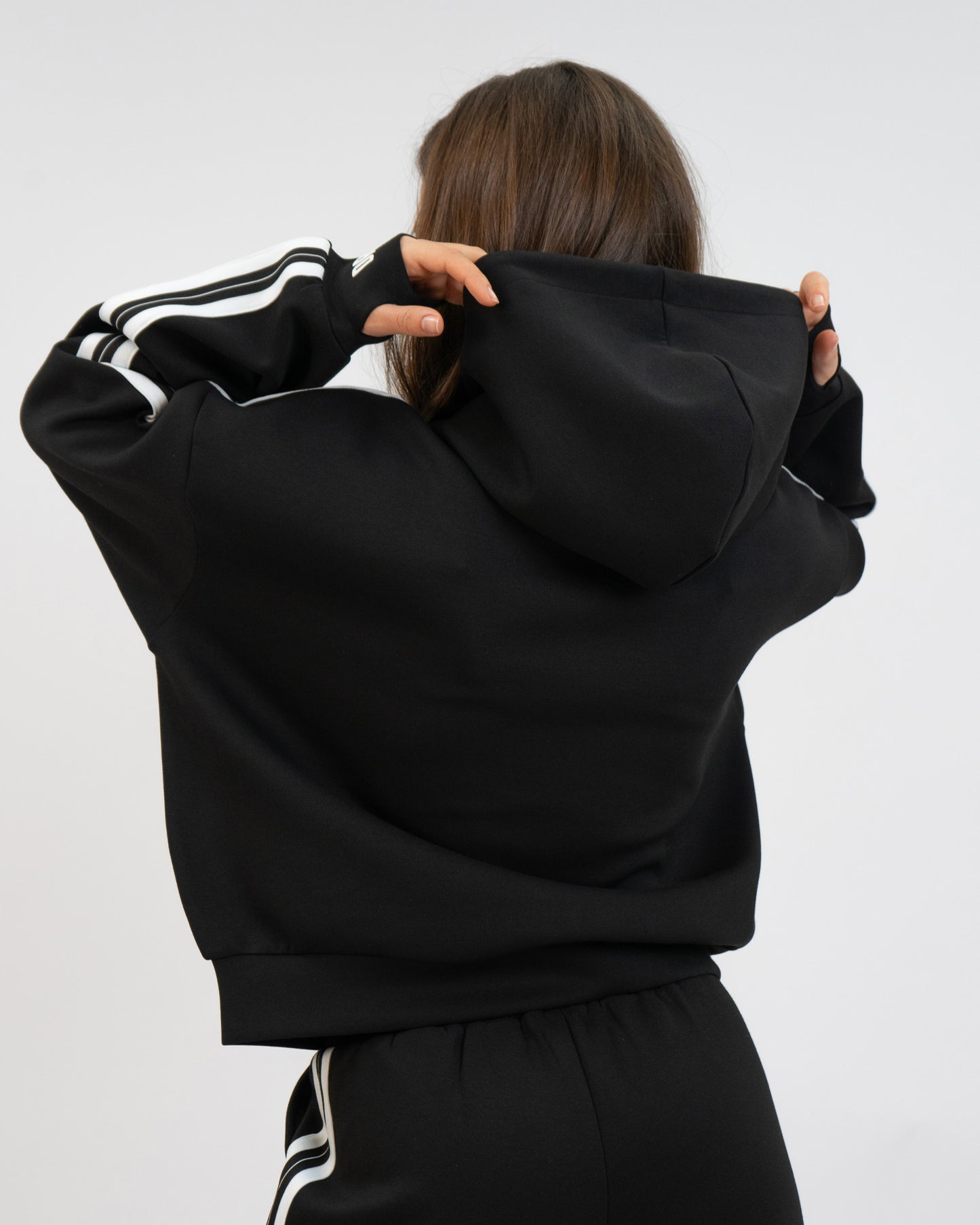 RECREATION SCUBA ZIP HOODIE BLACK